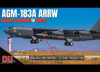 US hypersonic weapon | Production of AGM-183A ARRW to start !