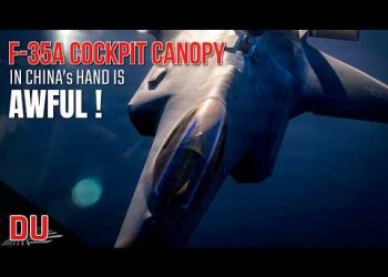 F-35A cockpit canopy mis-routed – China now has access !