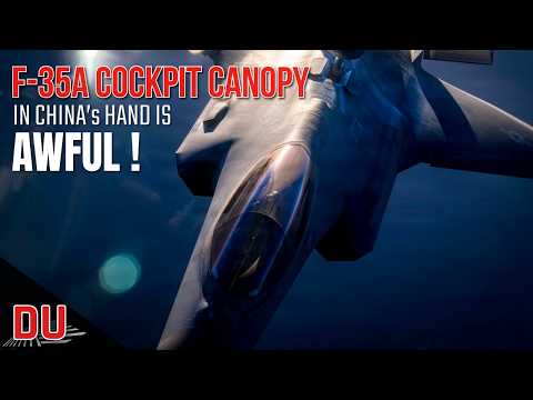 F-35A cockpit canopy mis-routed – China now has access !