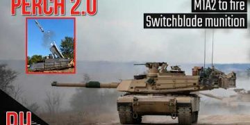 M1A2 Abrams | PERCH 2.0 launcher to enable firing Switchblade loitering munitions !